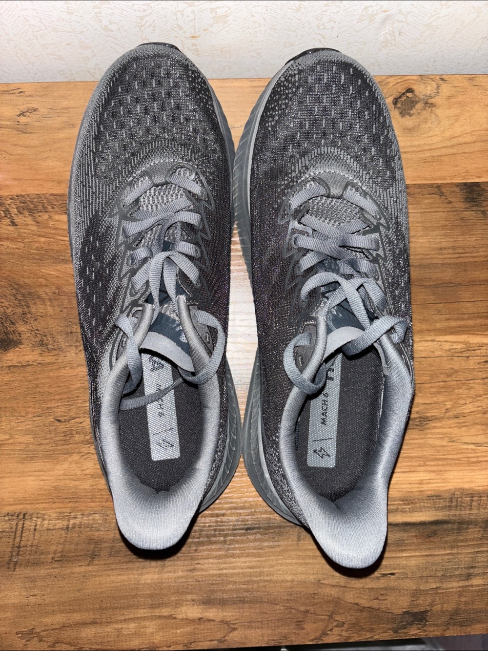 Hoka Men's Gray Athletic Running Shoes